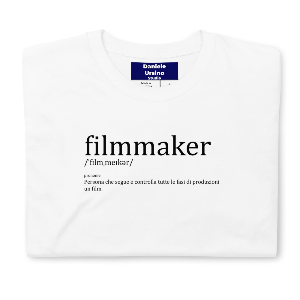 Definizione di Filmmaker - T shirt unisex