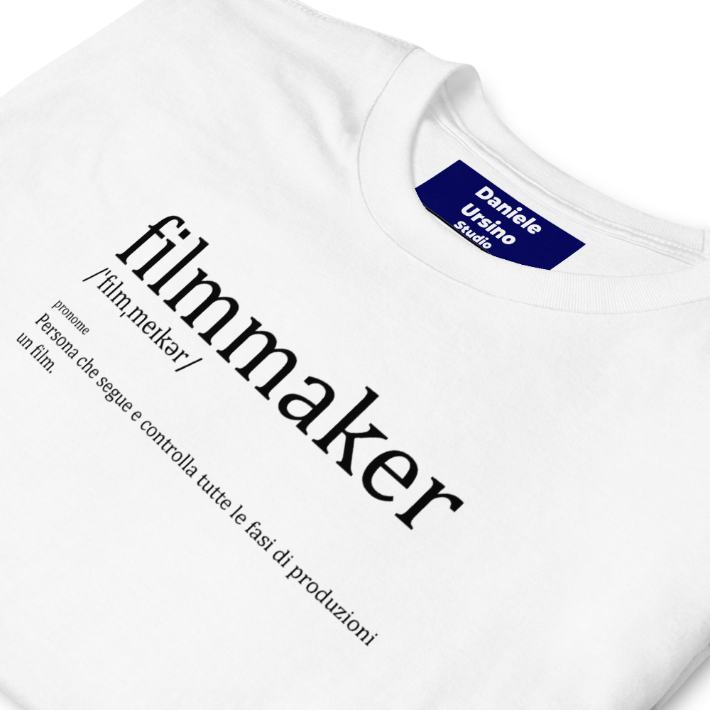 Definizione di Filmmaker - T shirt unisex